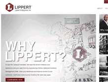 Tablet Screenshot of lippertent.com